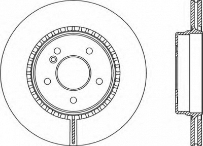 OPEN PARTS bdr206520 -  Тормозной диск